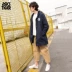 ASICSTIGER nam màu trơn xu hướng thời trang giản dị áo khoác dài 2191A118 - Áo khoác thể thao / áo khoác