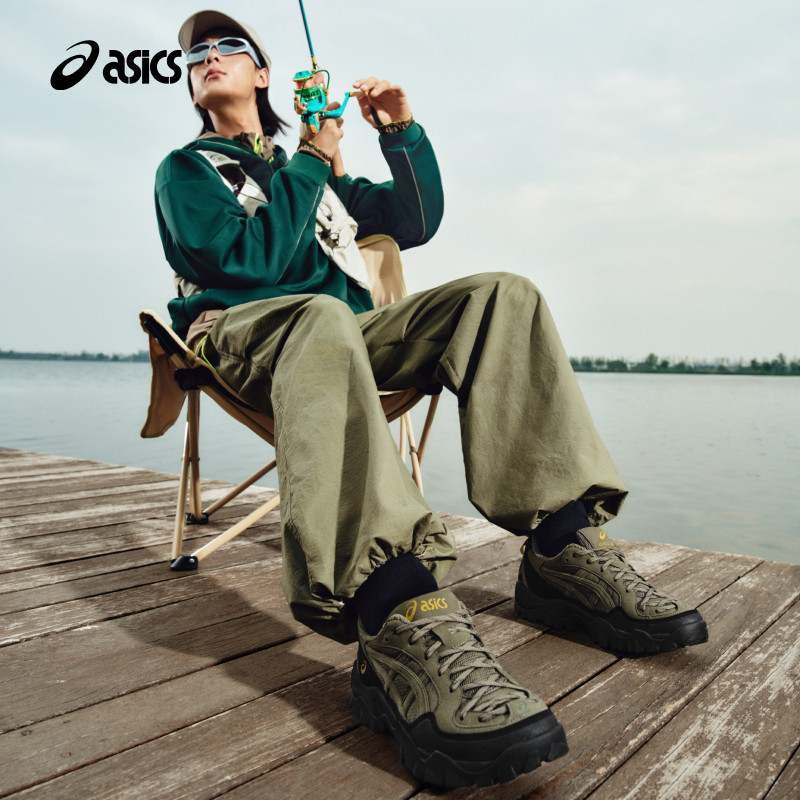 ASICSTIGER亚瑟士情侣鞋GEL-PICKAX厚底运动复古休闲老爹鞋,淘宝优惠券,粉丝福利购,淘宝优惠卷