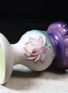 陶瓷蜡烛摆件长明灯