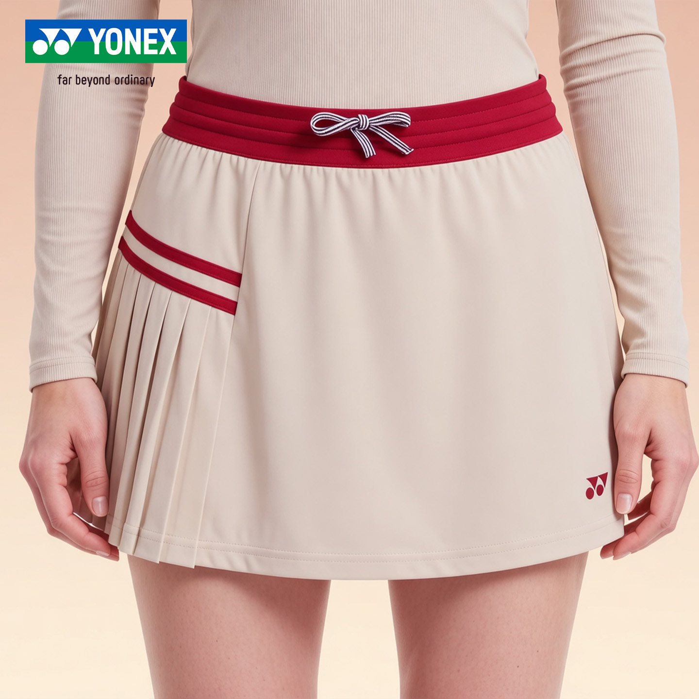 2026新款YONEX尤尼克斯羽毛球服 羽毛球裙女防走光运动短裙,淘宝优惠券,粉丝福利购,淘宝优惠卷