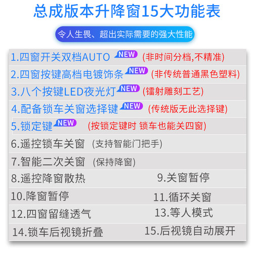 14代经典轩逸车窗一键升降天籁新逍客奇骏骐达楼兰劲客自动升窗器 - 图1