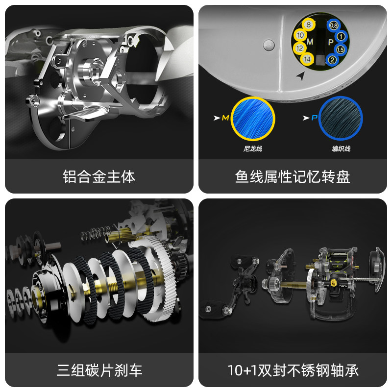 卡斯丁鲈鱼终结者全金属海钓鱼轮 kastking鱼线轮