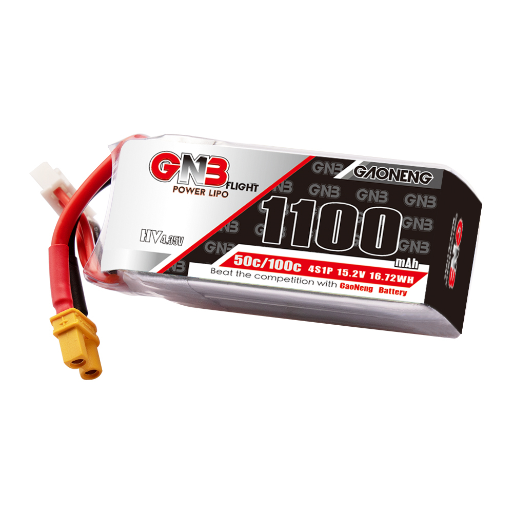 GNB高能1100mAh 4S 15.2V 50C HV遥控穿越机锂电池FPV - 图3