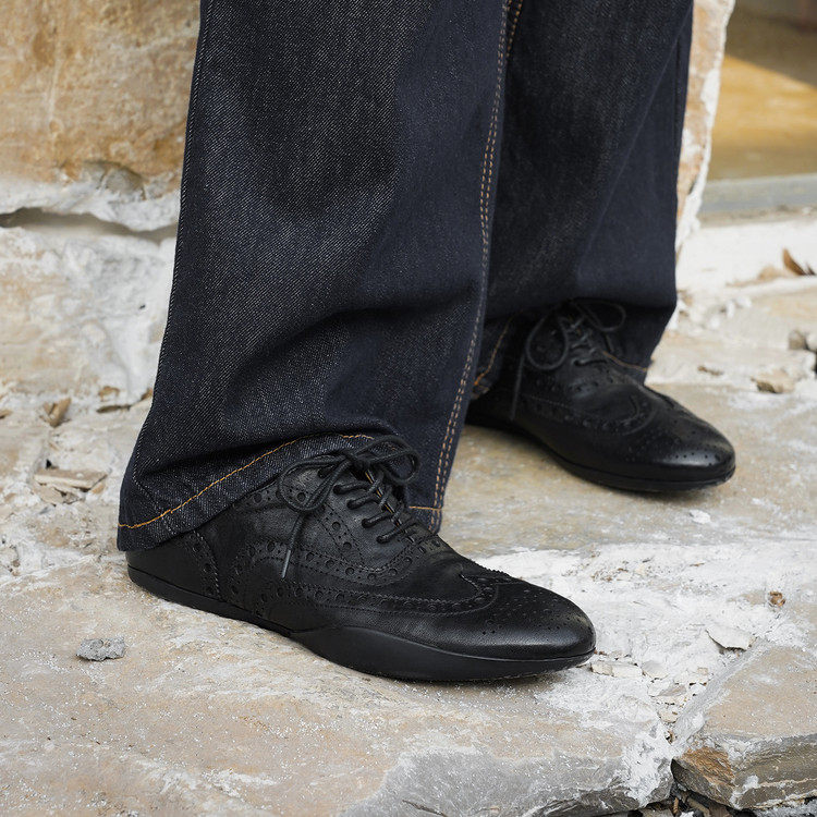 手工自制布洛克雕花小皮鞋真皮水洗马皮系带乐福鞋英伦风平底单鞋,淘宝优惠券,粉丝福利购,淘宝优惠卷