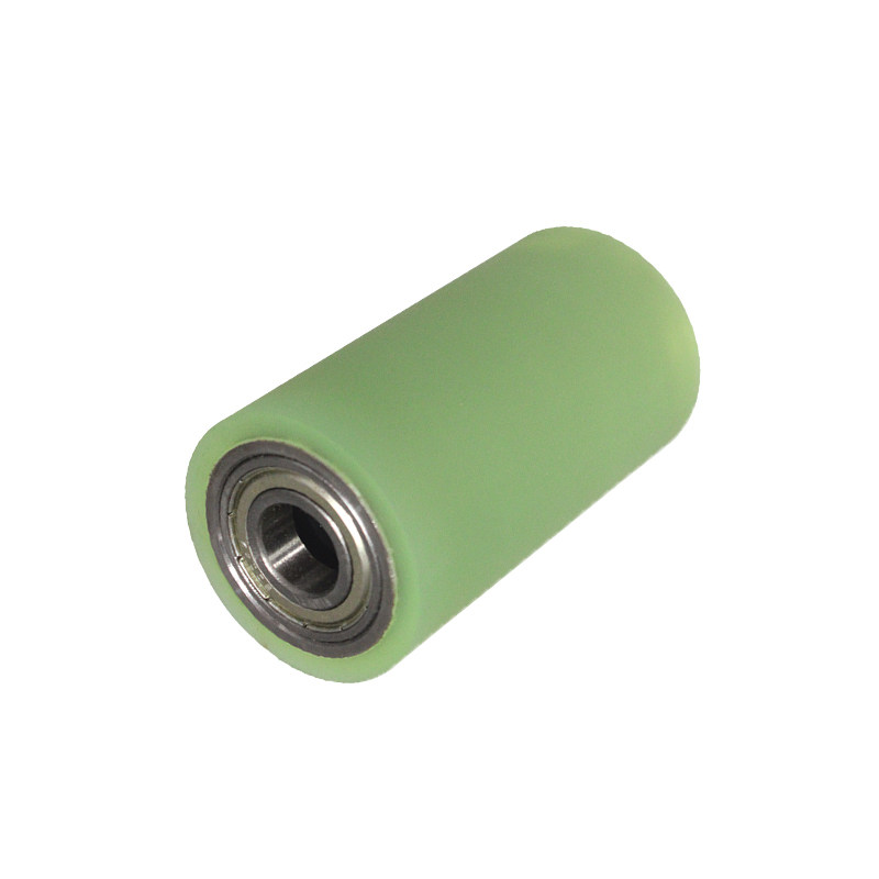 外径60包胶从动滚轮聚氨酯铁芯滚筒织带机配件耐磨输送轮支持定制 - 图3