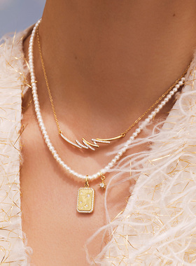 HEFANG何方许愿星光短项链定制DIY锁骨链新年礼物