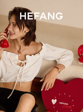 [新品]HEFANG何方柿柿如意项链轻奢时尚原创设计女生日礼物