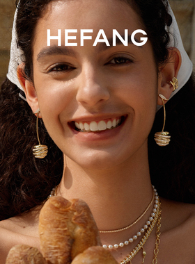 HEFANG何方珠宝闪闪车厘子耳环