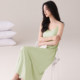 Yalu Modal suspender nightgown ສໍາລັບແມ່ຍິງ 2026 ລະດູຮ້ອນໃຫມ່ຊຸດນອນຍາວບາງໆເຢັນແລະເຄື່ອງນຸ່ງຫົ່ມເຮືອນ breathable