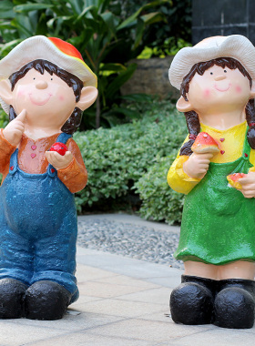 卡通人物玻璃钢公园庭院户外景观