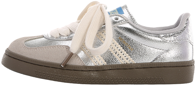 鲁鲁蛋 复古小众德训鞋女款2025夏季新款小白鞋百搭户外休闲板鞋,淘宝优惠券,粉丝福利购,淘宝优惠卷