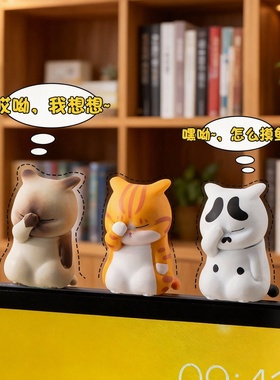 卡通可爱小猫公仔钥匙扣挂件