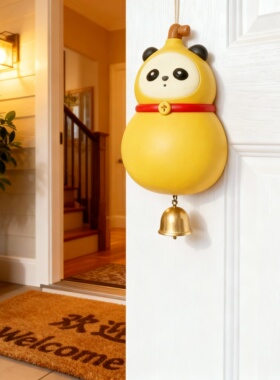 卡通小鸭子门铃挂件欢迎光临