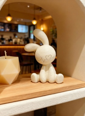 可爱小兔子毛绒包挂钥匙扣