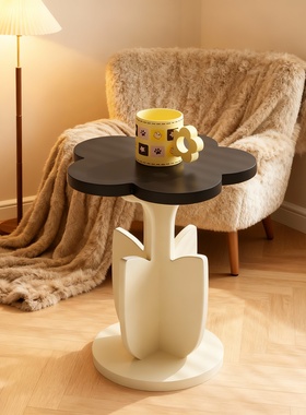 创意花朵造型边几稳固承重