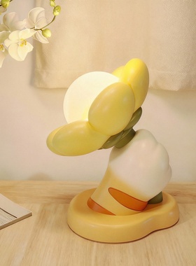 创意花朵造型治愈系氛围灯摆件