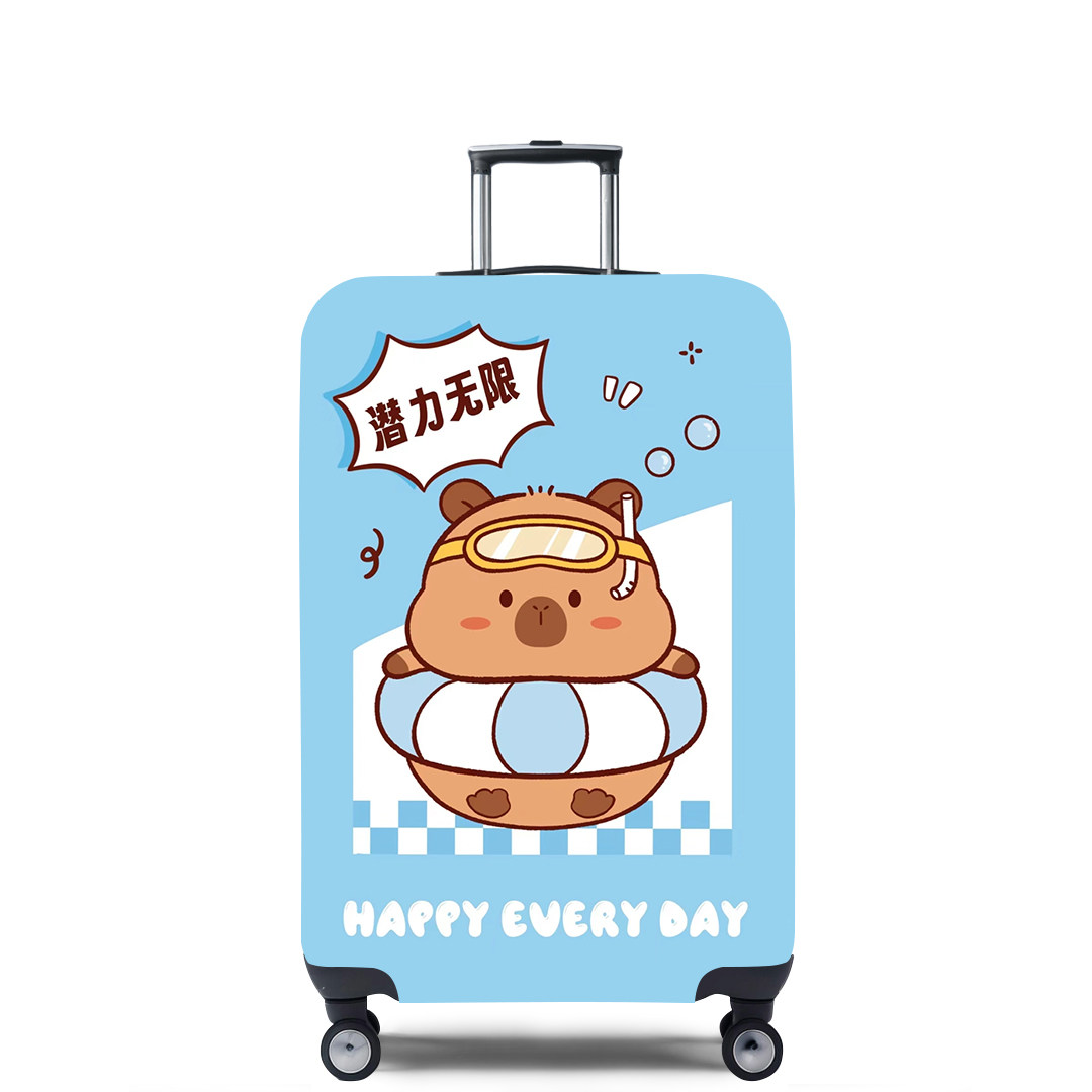 弹力行李箱保护套旅行箱套拉杆箱皮箱子罩20/24/28/30寸加厚耐磨,淘宝优惠券,粉丝福利购,淘宝优惠卷