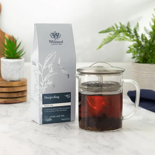 Whittard英国进口 大吉岭红茶袋装100g 英式进口红茶散装茶茶叶 - 图0