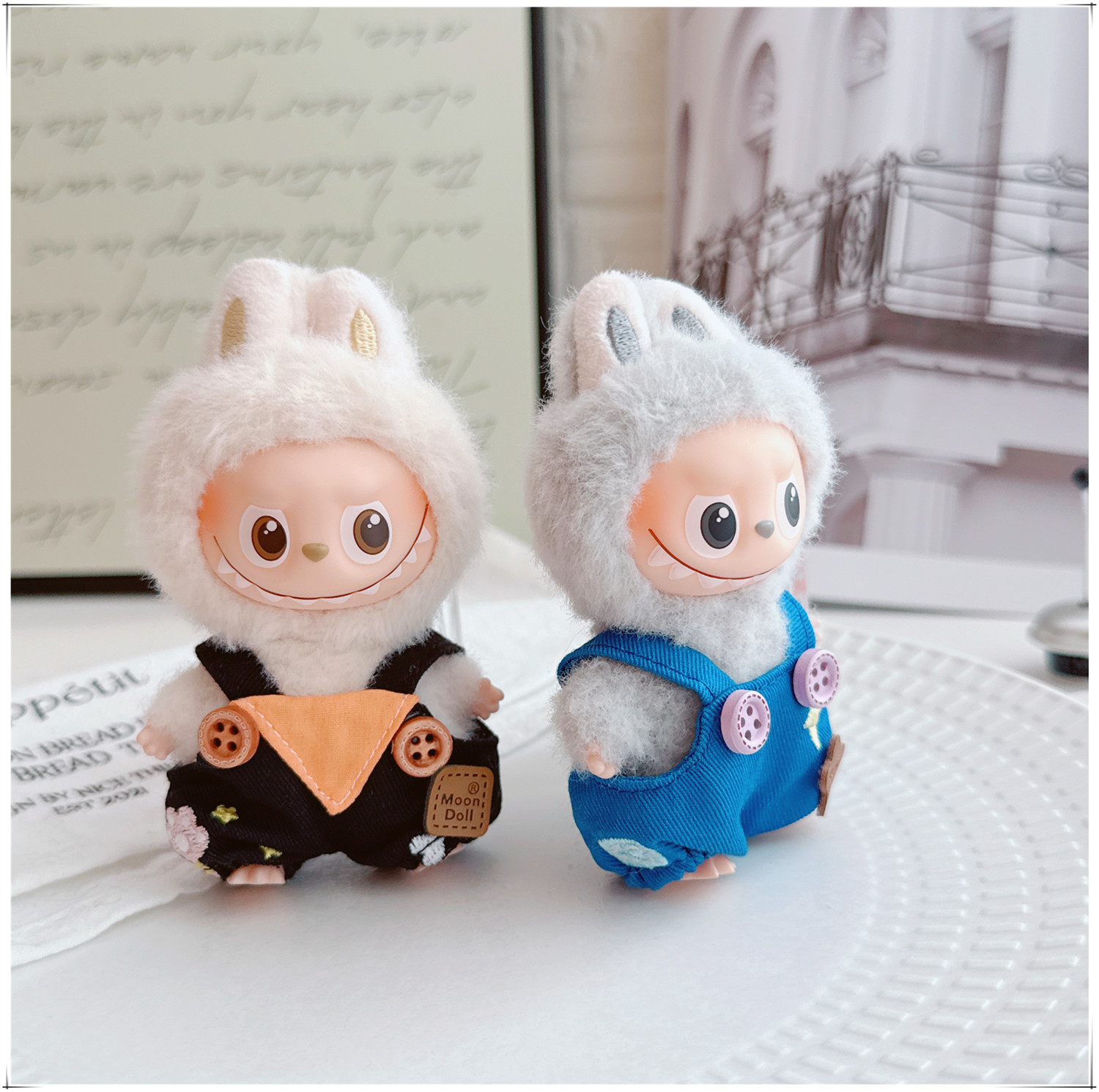 拉布布四代娃衣4.0娃衣mini衣服配饰大笨狗背带裤玩具娃娃替换换,淘宝优惠券,粉丝福利购,淘宝优惠卷