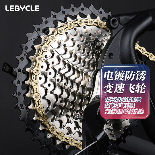 Universelles Hinterradschwungrad für Mountainbikes