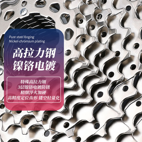 Universelles Hinterradschwungrad für Mountainbikes