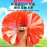 Красочный чирлидер мяч болельщики