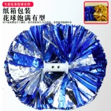 Чирлидеры соревнований по металлу света в цветочной танцоре в цветочных болельщиках в начальной школе спортивная встреча