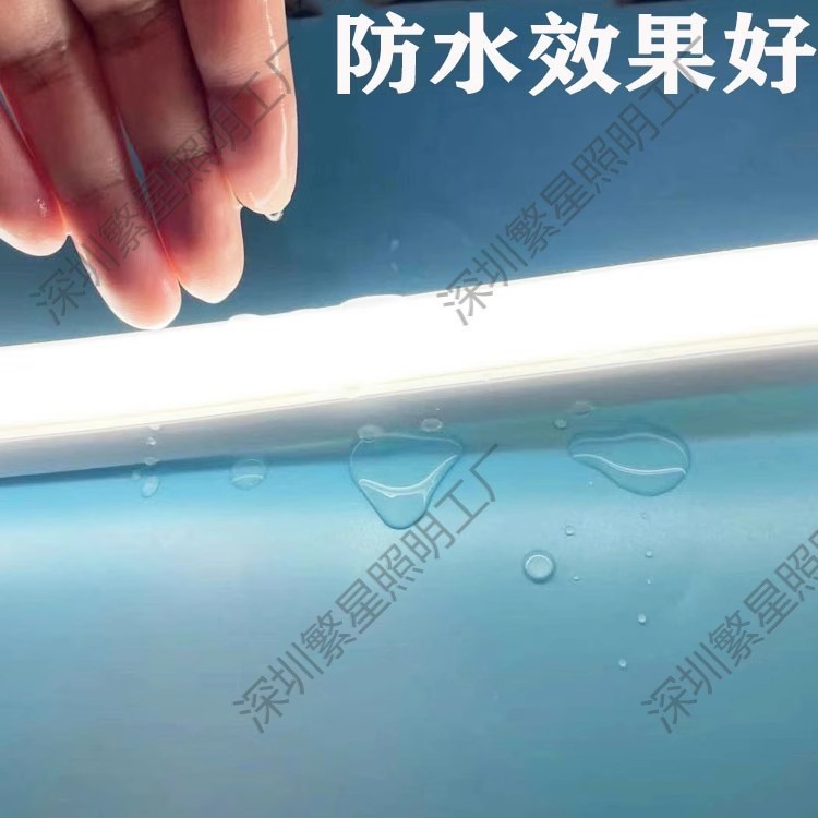 柔性硅胶套管led硅胶管嵌入式灯带线型软灯带可弯曲柔性造型防水 - 图0