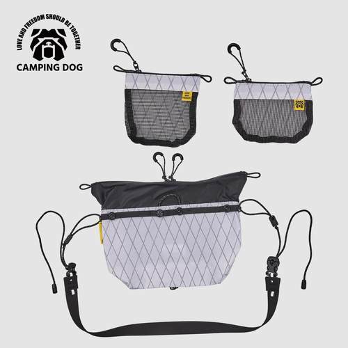 CAMPING DOG户外轻量化露营徒步斜挎包子母包X-Pac材质联飞鸟包 - 图0
