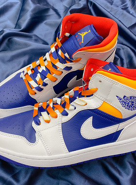 AF1空军一号鞋带北卡蓝aj1
