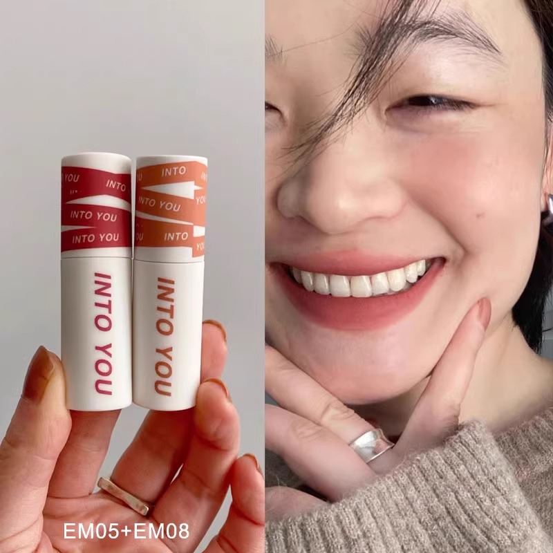 intoyou唇泥唇釉女主角04哑光慕斯23雾面7唇颊08em22蜜桃乌龙 - 图0
