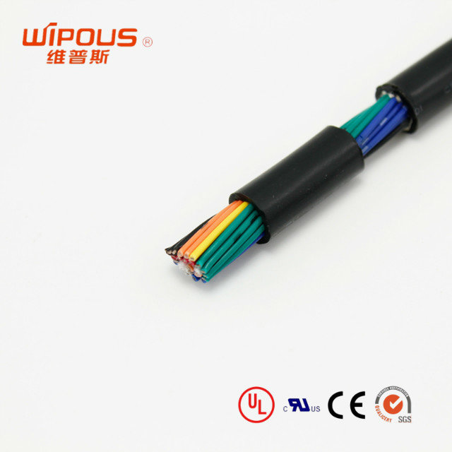 高柔UL认证美标UL20276 2-50芯22AWG 多芯护套控制坦克链拖链电缆 - 图2