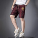 European and American Saint Xifan men's summer suit 2024 new trendy brand rose embroidery short sleeved T-shirt two-piece shorts set