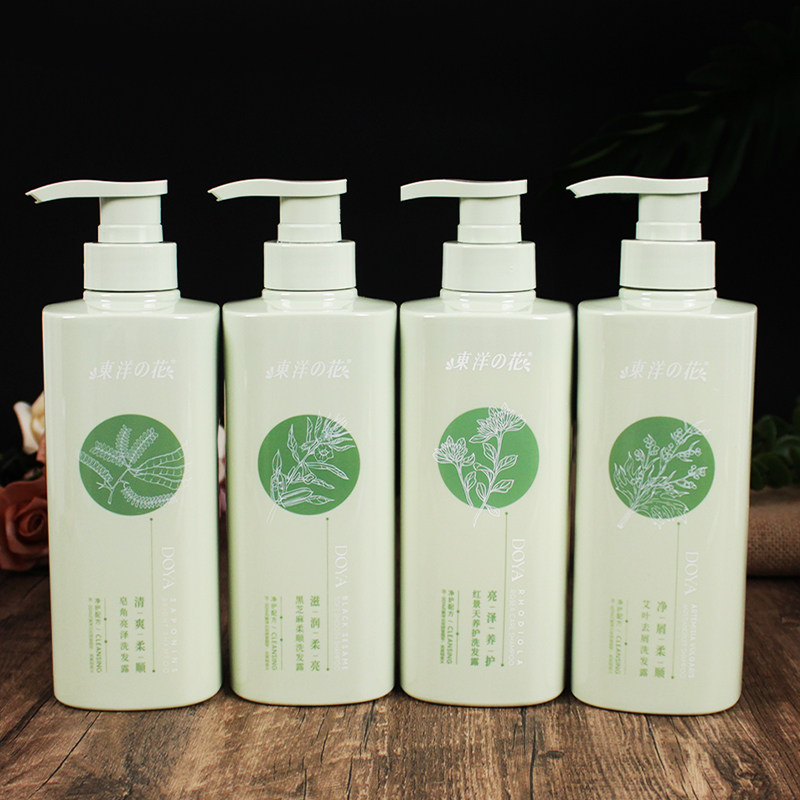 东洋之花洗发露黑芝麻柔顺皂角亮泽艾叶去屑洗发水女750ml大容量,淘宝优惠券,粉丝福利购,淘宝优惠卷