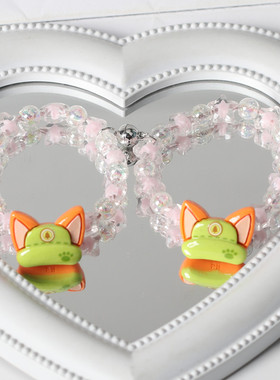 情侣朱迪尼克少女可爱糖果卡通