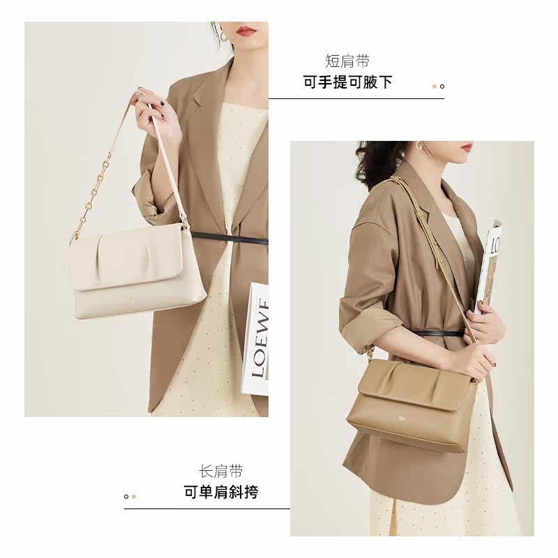 2022新款女士ins小众设计感单肩包 aji箱包女士包袋