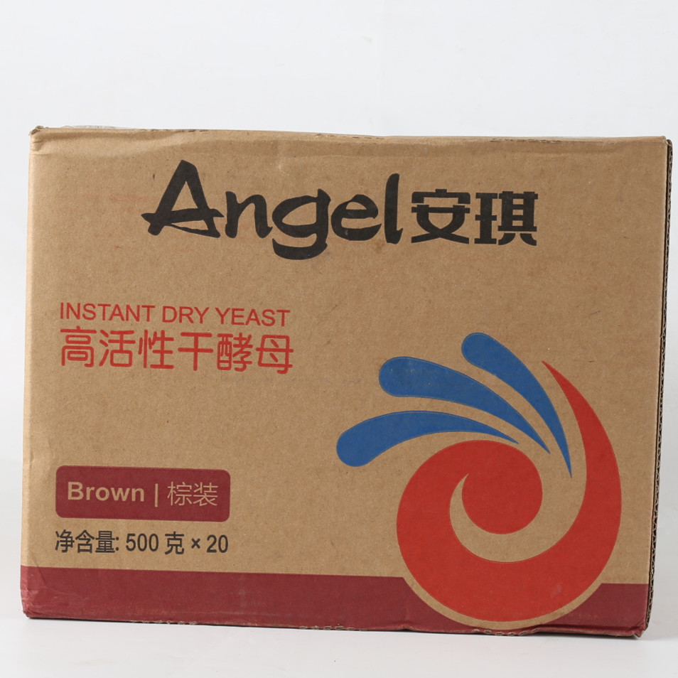 安琪酵母500克X20袋整箱正品包邮Angel低糖型高活性干酵母大包装 - 图1