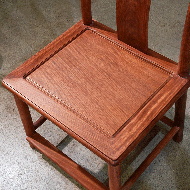 缅甸花梨木小官帽椅红木实木榫卯烘干靠背椅大果紫檀儿童换鞋凳子,淘宝优惠券,粉丝福利购,淘宝优惠卷