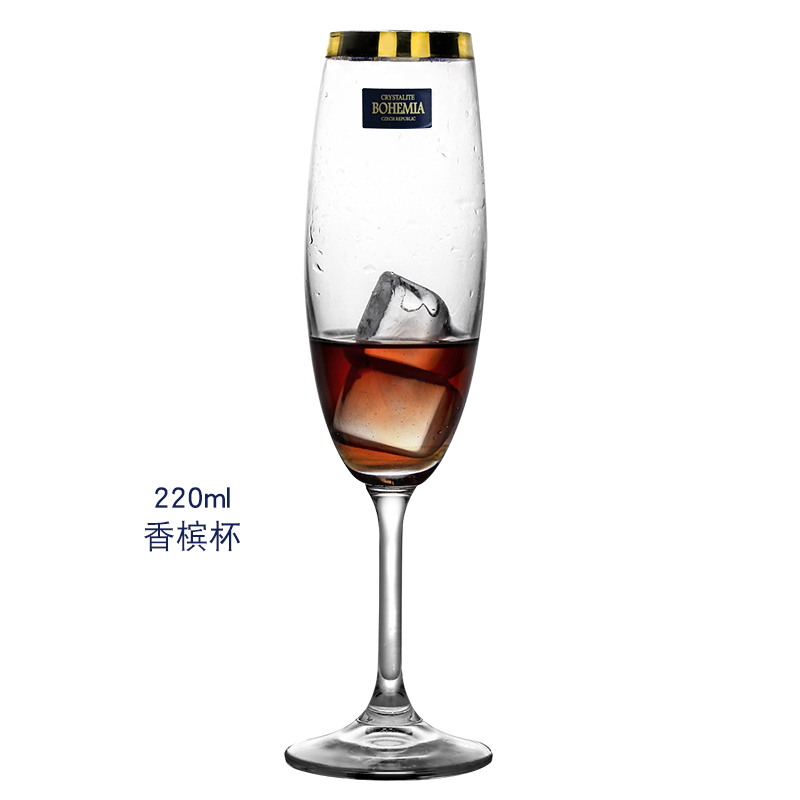 酒杯红酒杯进口葡萄酒杯果汁杯酒具透明水晶玻璃订婚礼物高脚杯