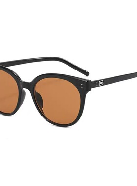 2026新款黑色墨镜适合方圆脸大脸大框显瘦太阳眼镜高级感度假女款