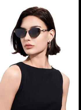 上扬猫眼墨镜女士高级感日夜两用驾驶镜2026新款开车专用偏光眼镜