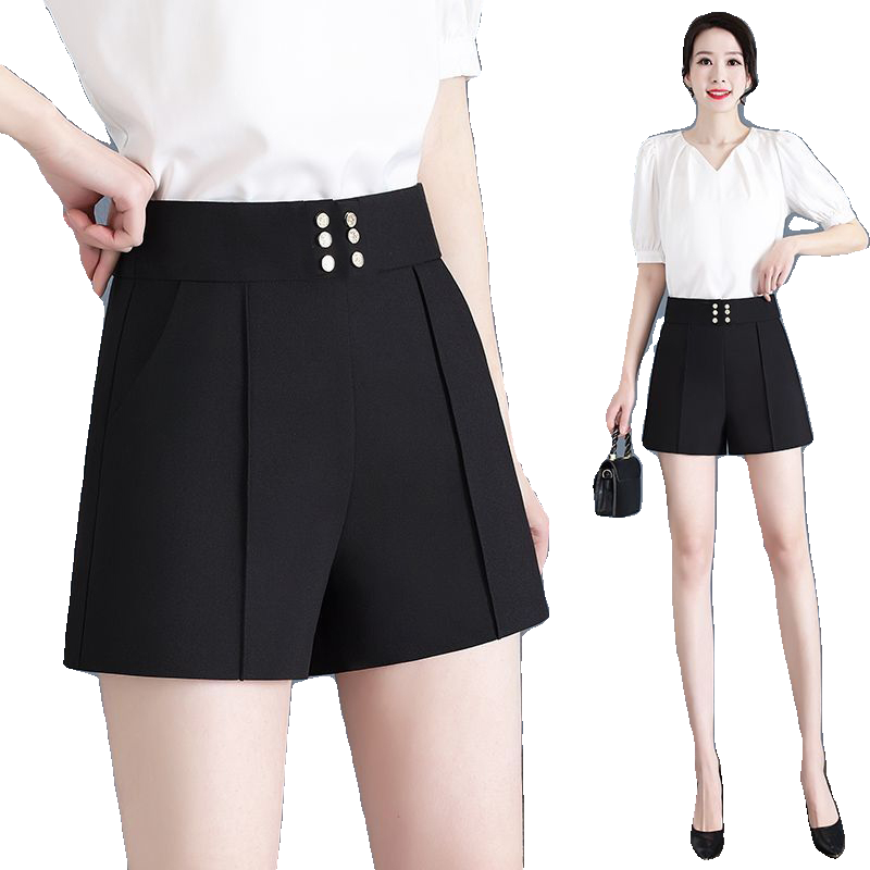 清仓捡漏短裤女夏季2024新款高腰宽松显瘦a字裤百搭休闲阔腿裤子,淘宝优惠券,粉丝福利购,淘宝优惠卷