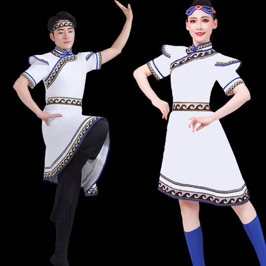 Mongolian ethnic stage costumes