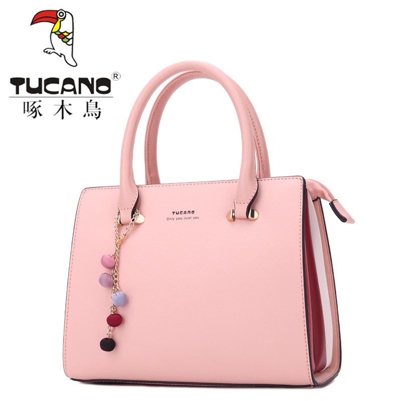 啄木鸟2020新款女韩版马卡龙风琴包 啄木鸟季诚女士包袋