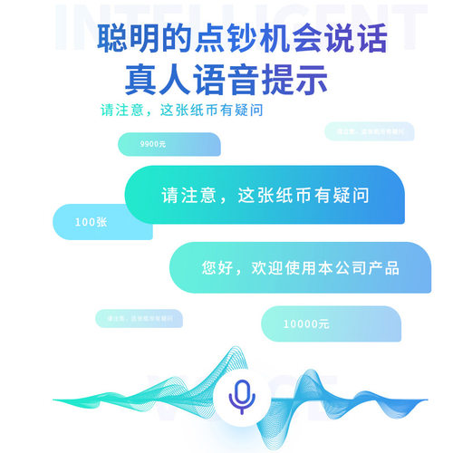 【支持2025版人民币】得力3910S点钞机支持验人民币B类语音智能办公小型便携家用验钞机双屏触摸屏点钞商用 - 图2