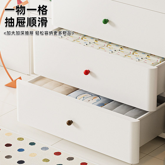 Household storage cabinet large capacity clothes storage cabinet