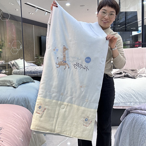 高端80莱赛尔天丝大豆纤维儿童夏凉被空调被夏季薄被学生卡通机洗 - 图1