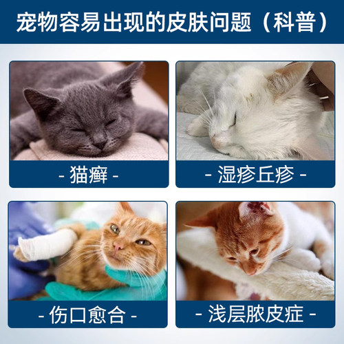 麦高臣神仙水宠物猫藓外用药狗狗皮肤病真菌猫癣专用药黑下巴喷雾 - 图0