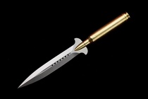 American Microtech Microtech Double Frontal Dismantling Letter Knife Real Magnanbrass Handle Cultural Supplies