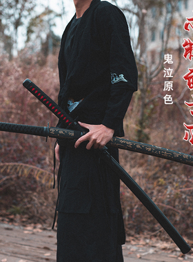 唐横刀带鞘拔刀剑居合道武士刃